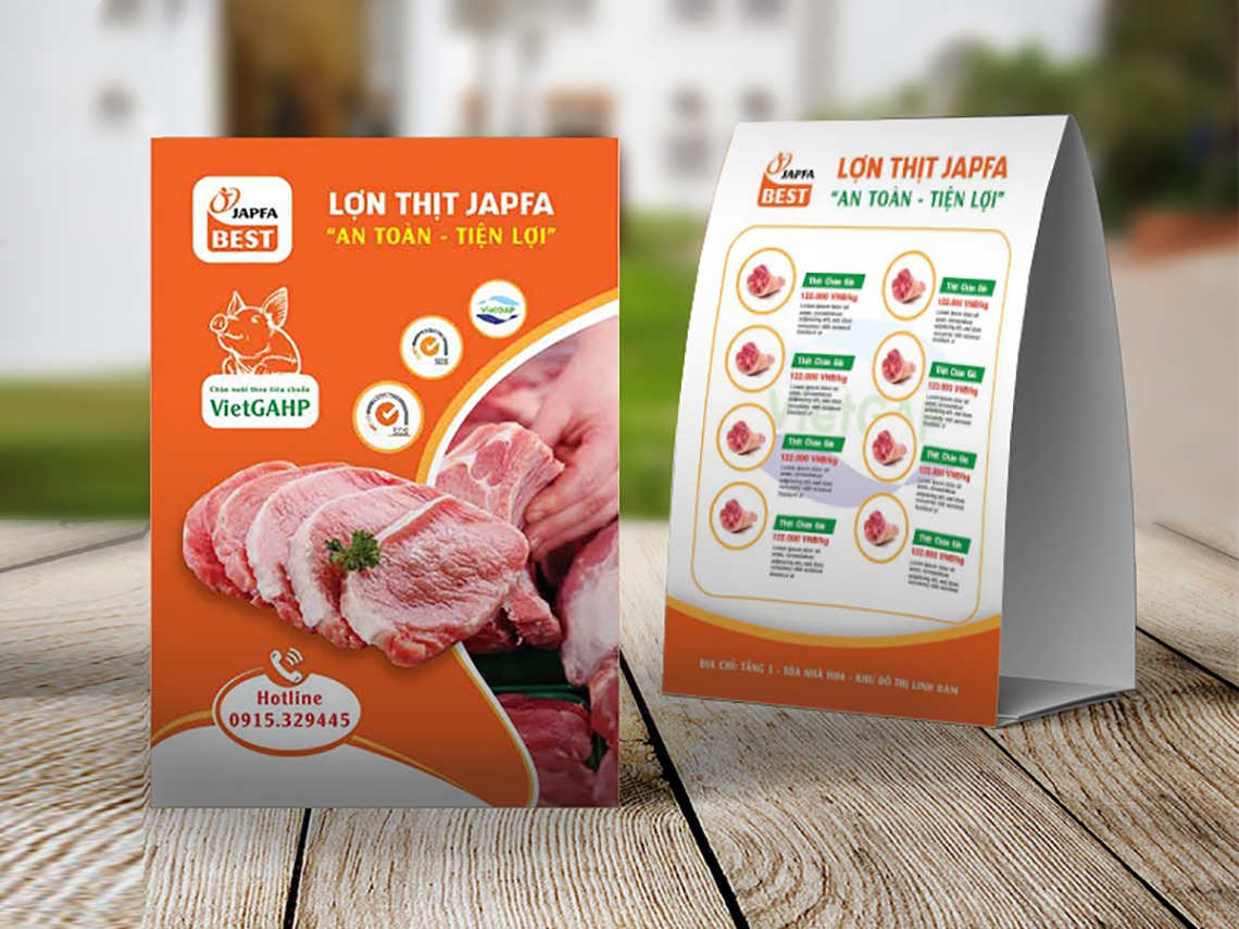 Japfa - Thiết kế hệ thống biển bảng, POSM các cửa hàng thuộc hệ thống Japfa